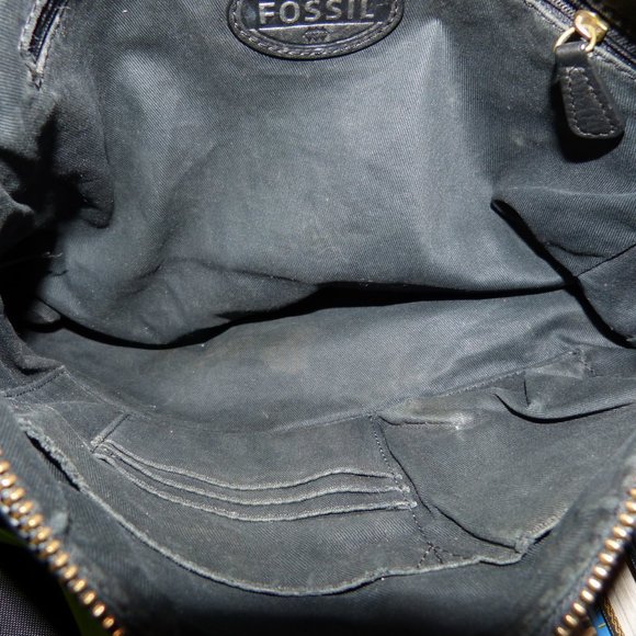Fossil Leather Crossbody Bag - Picture 6 of 9